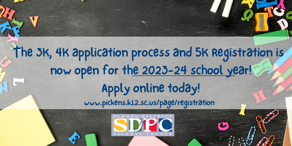 3K, 4K Application Process & 5K registration now open for 2023-24 School Year