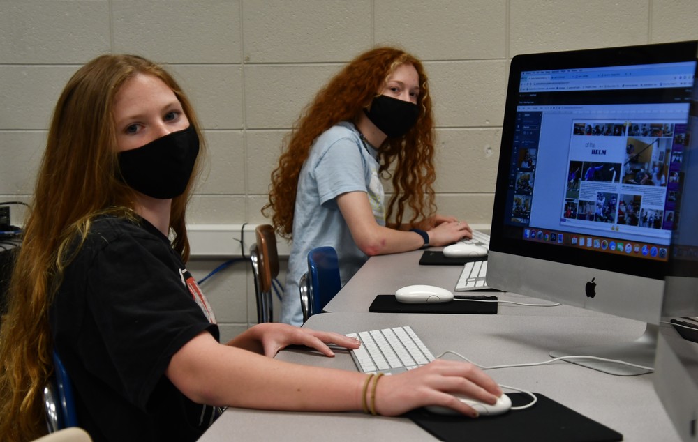 Yearbook Students