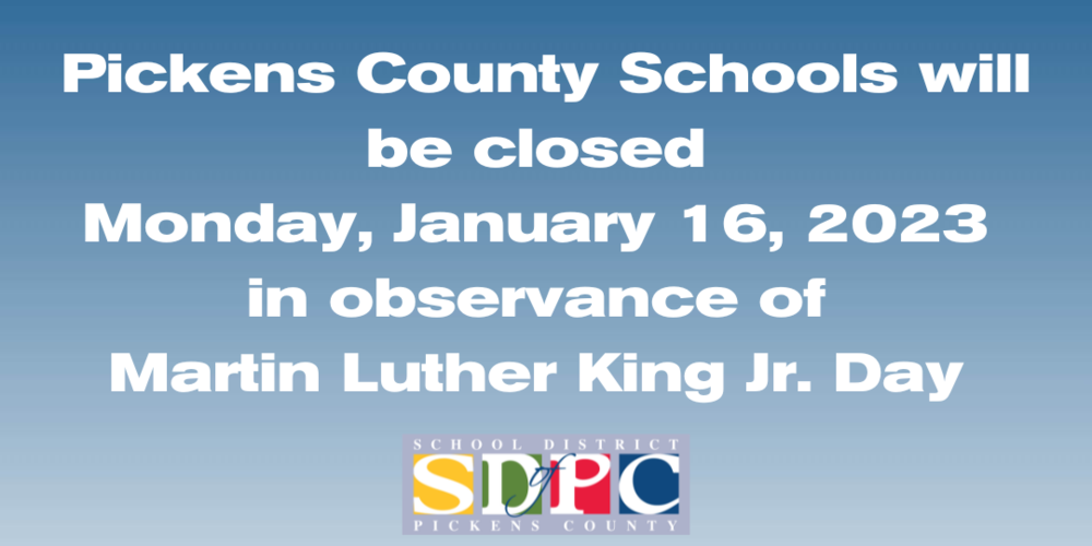 Reminder - No School 1/16/2023