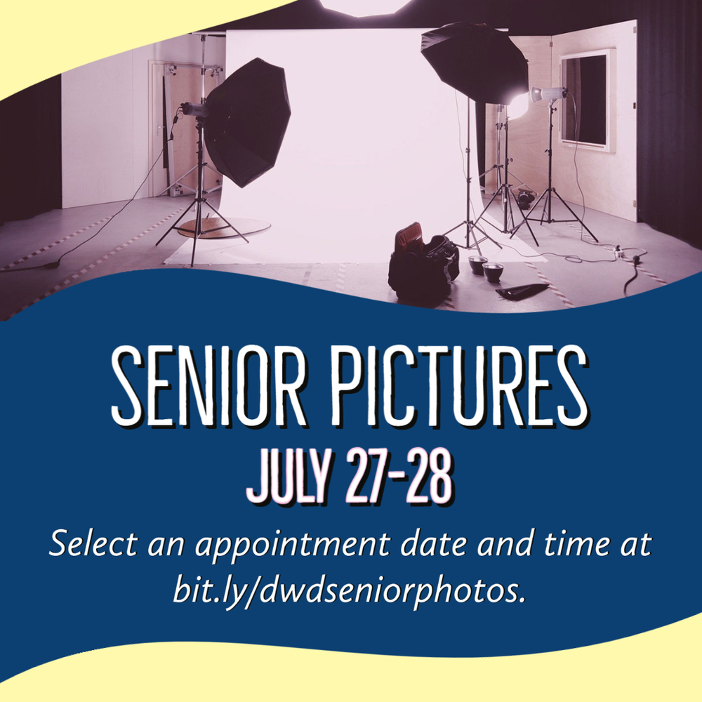 Senior Portraits July 27-28