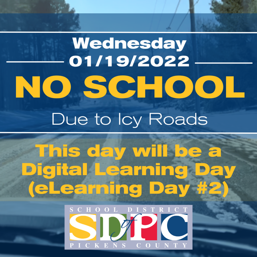 No School - Wed. 1/19