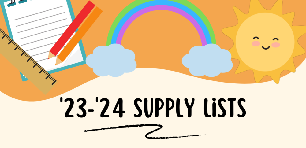'23-'24 Supply Lists