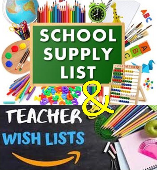 Back to School Supply Lists & Teacher Wish Lists