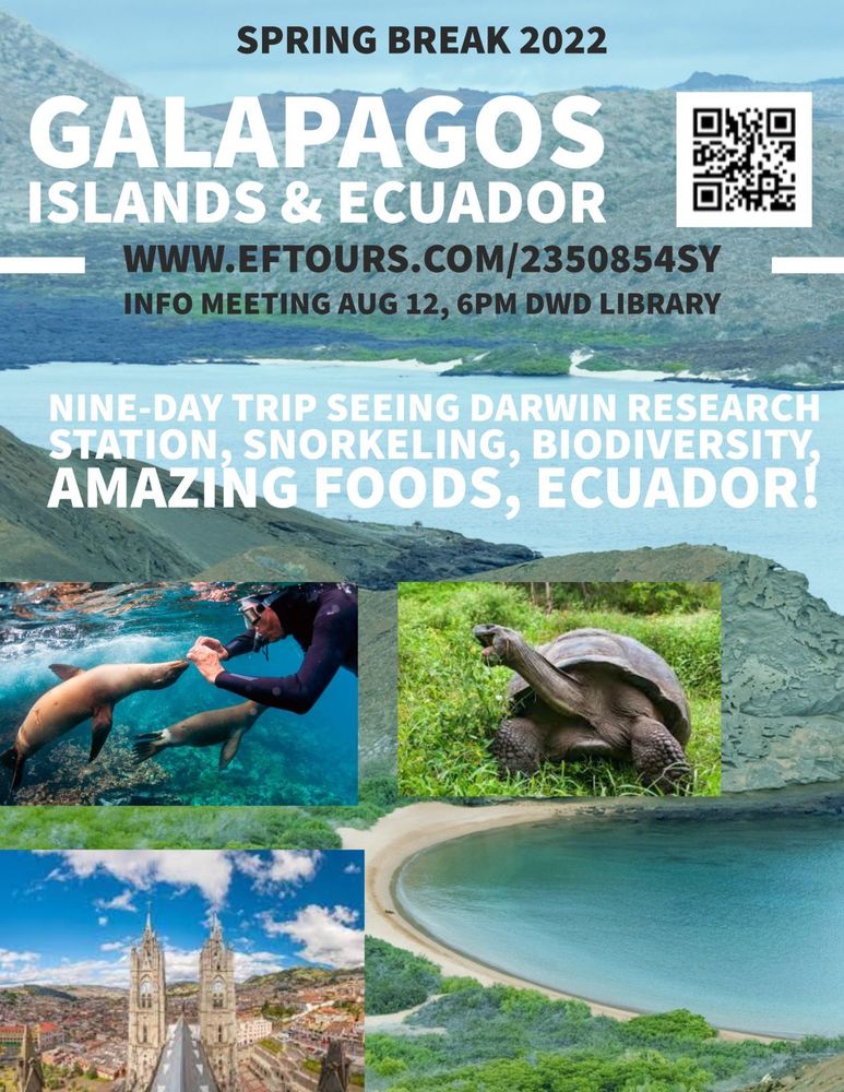 Spring Break 2022 - Galapagos Islands & Ecuador