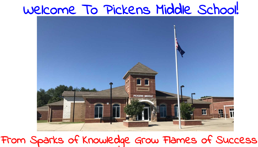 New to Pickens Middle