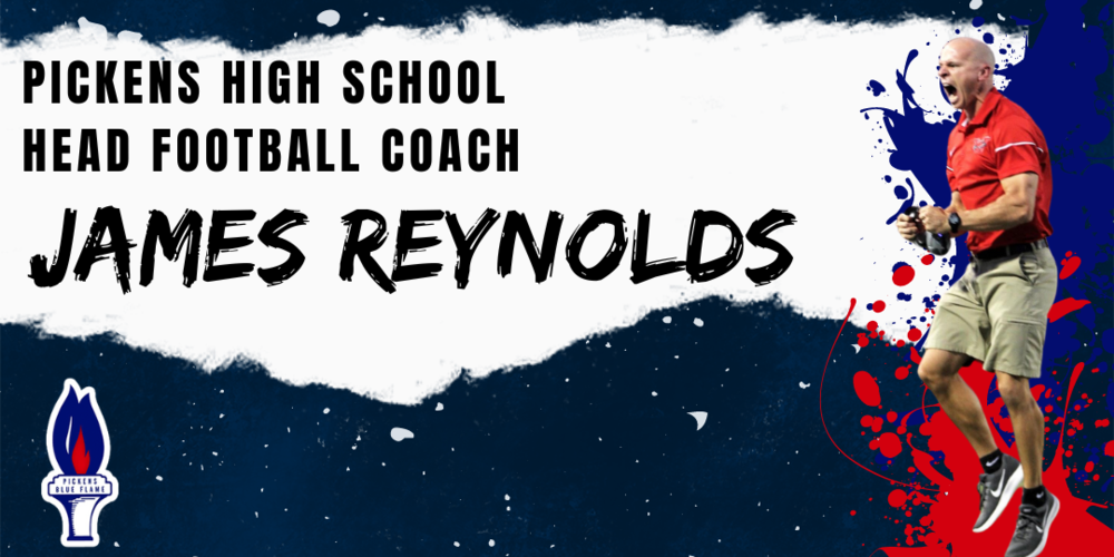 James Reynolds Hired as New Pickens High School Football Coach 