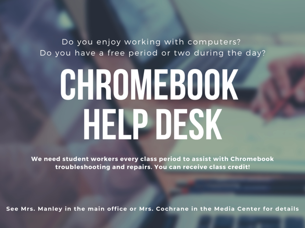 Chromebook Help Desk