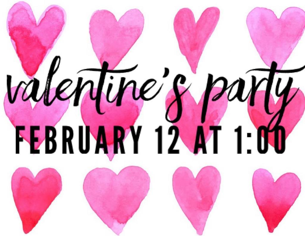 Tomorrow our students will have classroom parties for Valentine’s Day! The school will be providing all party supplies and students may bring cards to pass out to classmates!