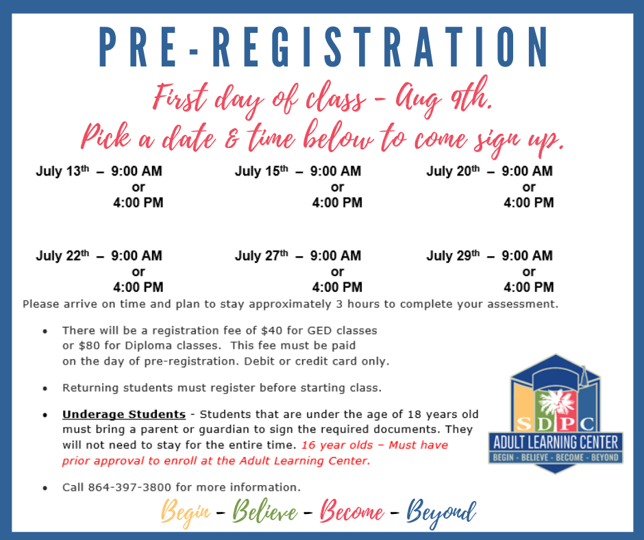 Pre-Registration July 2021