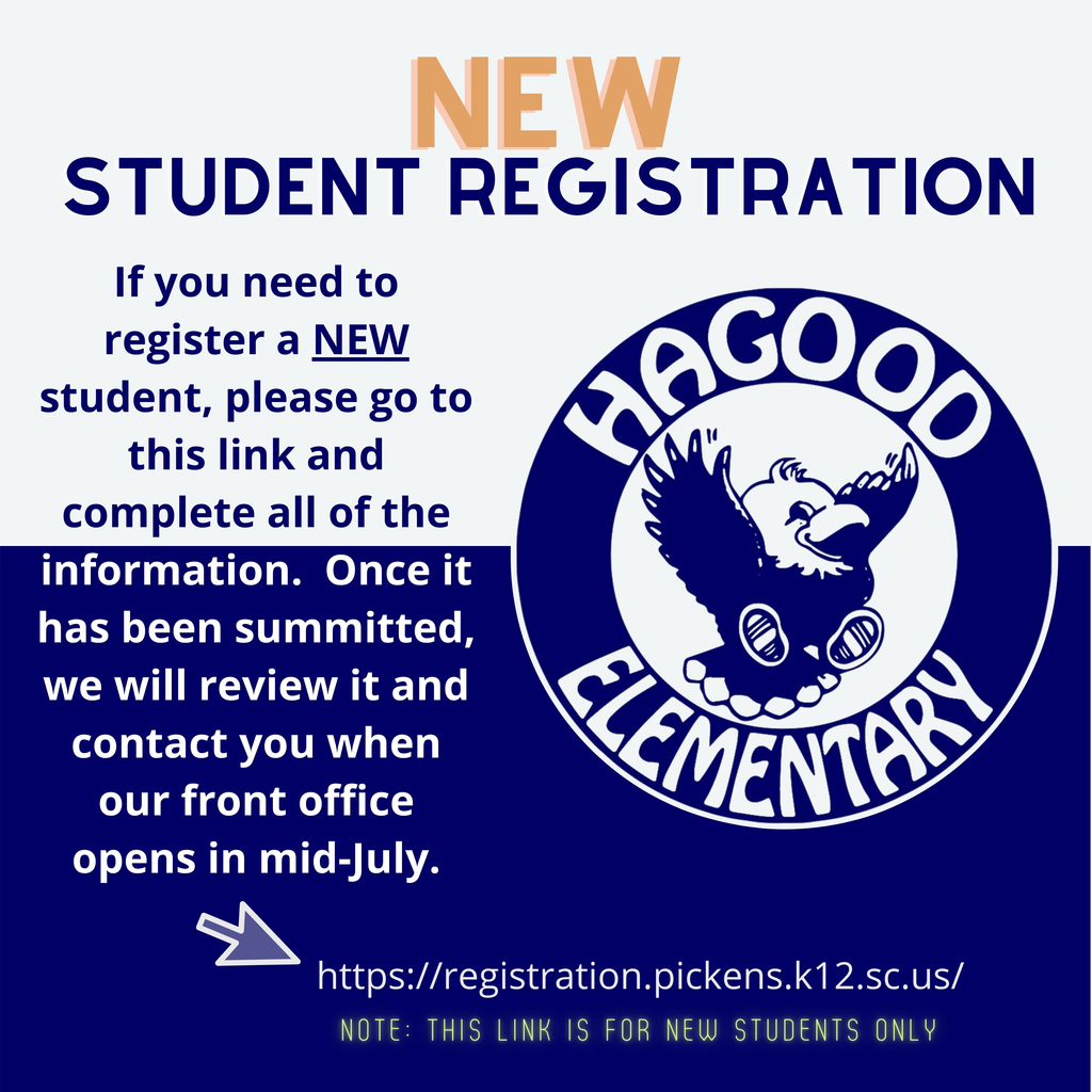 New Student Registration Link