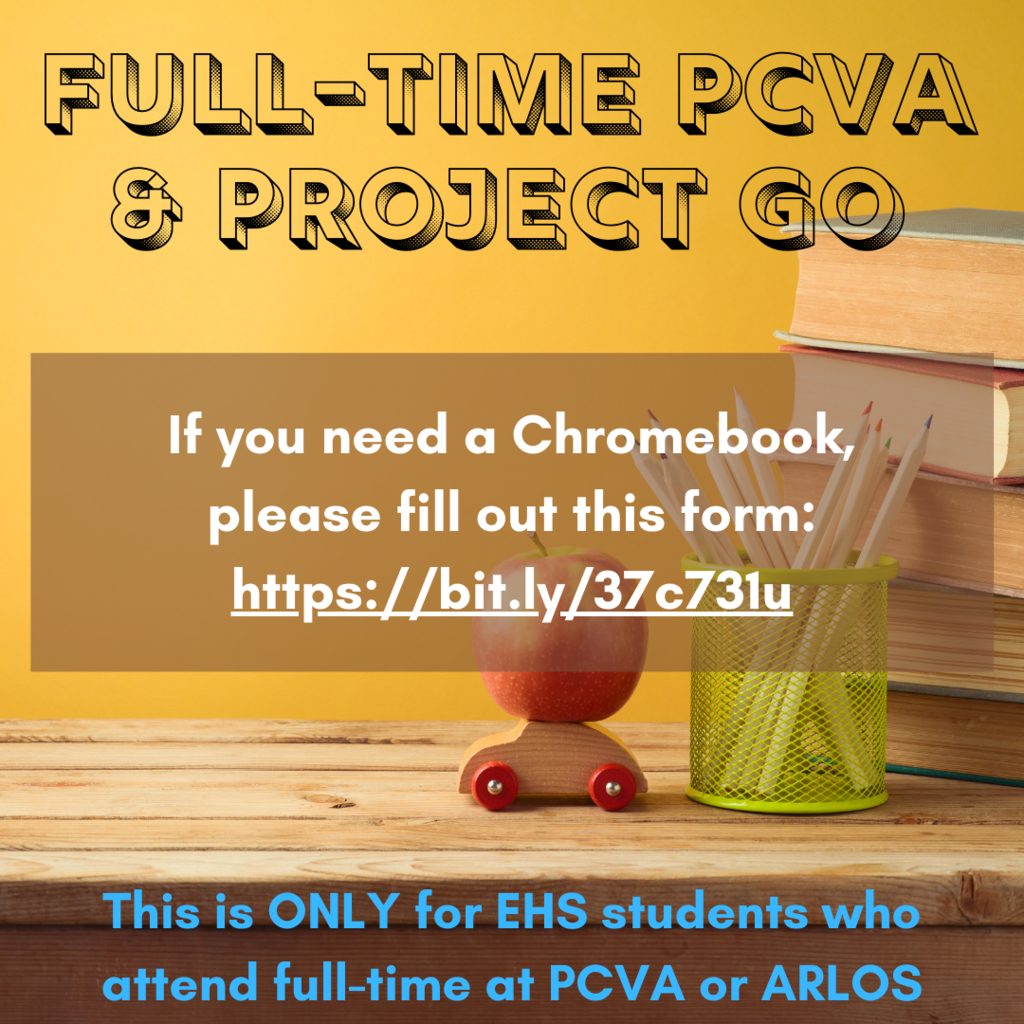 Chromebook Form for PCVA and ARLOS