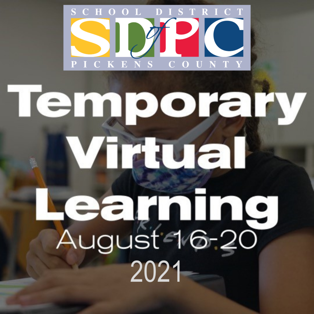 Temporary Virtual Learning Aug 16-20, 2021