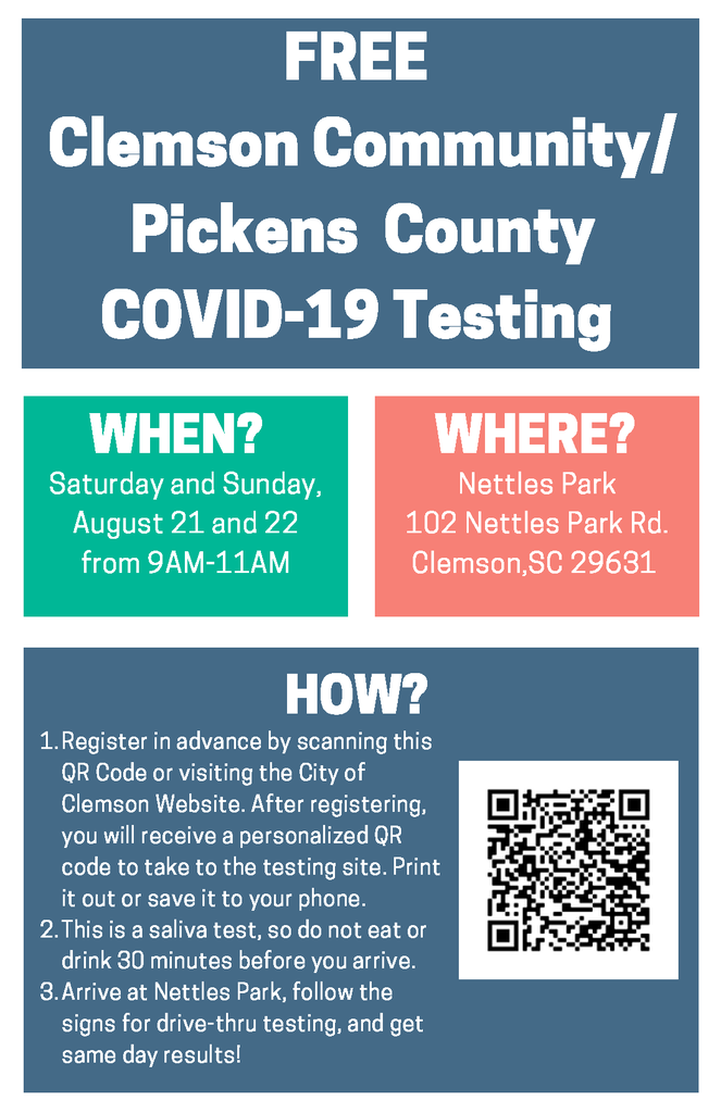 Free COVID Testing Opportunities
