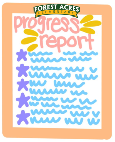 Progress Reports coming home today, September 1st