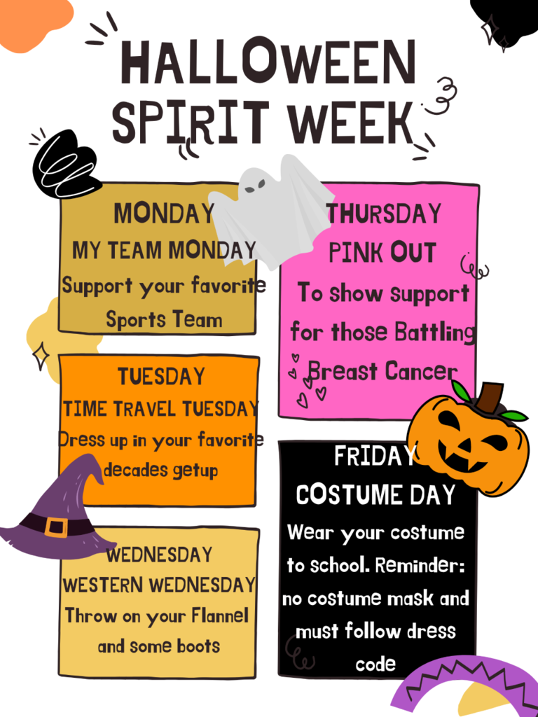 Halloween Spirit Week
