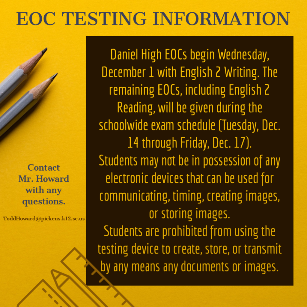 EOC Testing Information