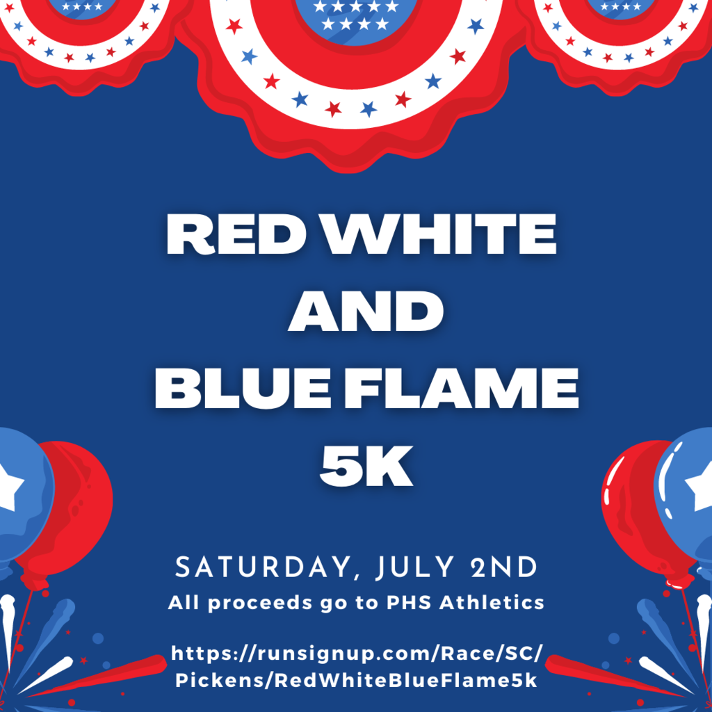 Red White and Blue Flame 5K