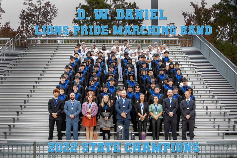 D.W. Daniel Marching  Band State Champs 