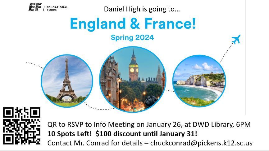 England and France Trip