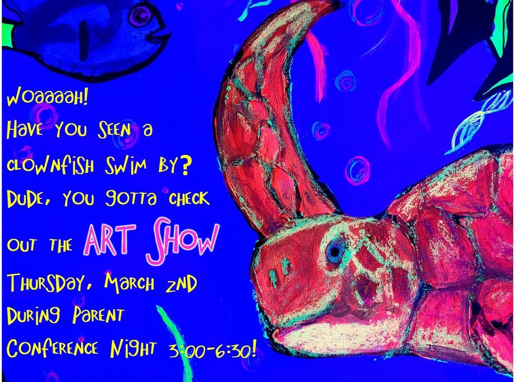 Art Show Reminder