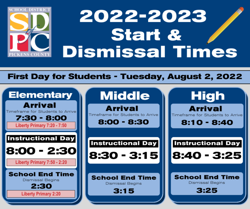 School Start & Dismissal Times / Home