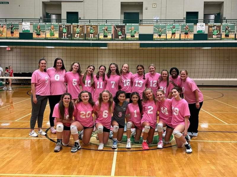 Volleyball Champs! R.H. Gettys Middle School