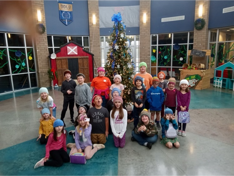 Thanks to From the Heart for blessing each of our students with a warm hat! 